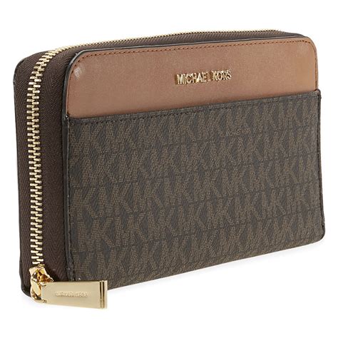 michael kors brown wallet sale|brown designer inspired wallet.